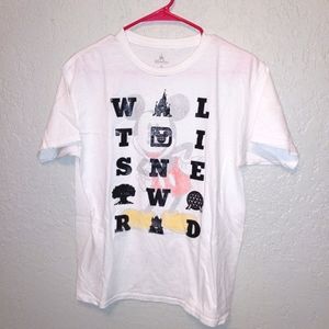 White Walt Disney World Shirt